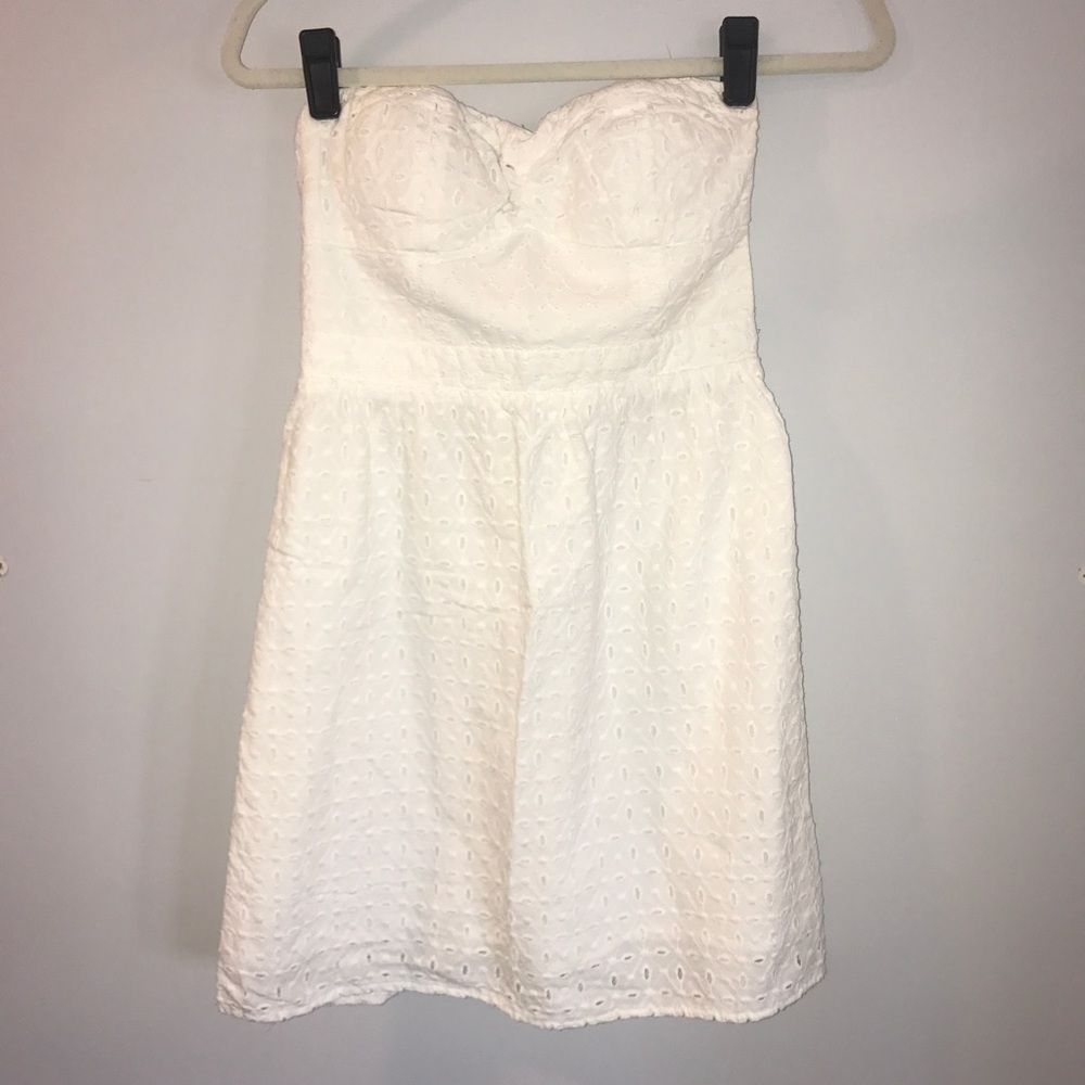 American Eagle white eyelet dress